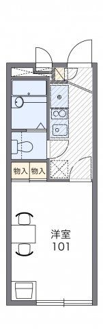 レオパレスグランドゥール綾の間取り画像