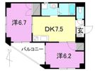 クレストコートの間取り画像