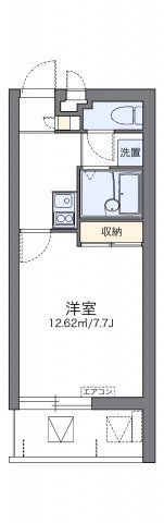 レオパレス牧志の間取り画像