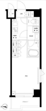 ルーブル五反野の間取り画像