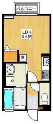 アーバンFujiの間取り画像