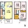 クレセント中島Ⅱの間取り画像