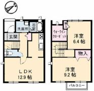 パルモ城内 C棟の間取り画像