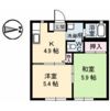 ラフォーレアダチの間取り画像