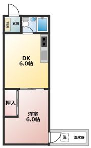 マンションふきの間取り画像