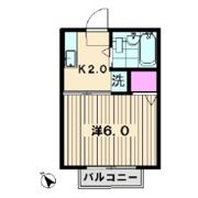 シティハイムケネスの間取り画像