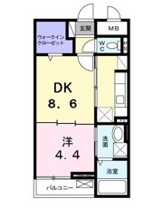 リヤンの間取り画像