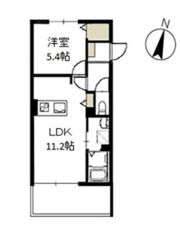 メープルコート Aの間取り画像