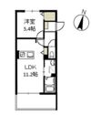 メープルコート Aの間取り画像