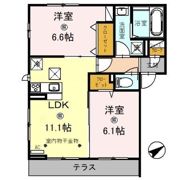 ウィステリアの間取り画像