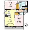 ウィステリアの間取り画像