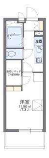 レオパレスシャルメの間取り画像