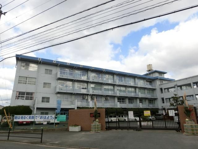 永犬丸中学校(640m)