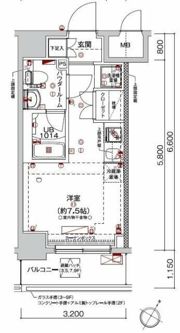 クラリッサ横浜フロードの間取り画像