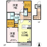 ソレイユの間取り画像