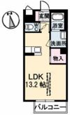 アンシャンテ厚生の間取り画像