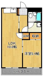 レディースマンションなでしこの間取り画像