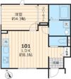 Ombrage B（オンブラージュベー）の間取り画像