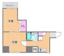 第一天瀬ビルの間取り画像