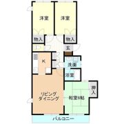 牛久ロイヤルレジデンスD棟の間取り画像