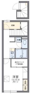 レオパレスカサグランデの間取り画像