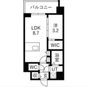 エスリードレジデンス梅田クラスシティの間取り画像