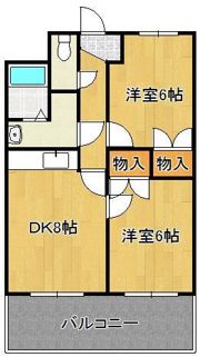 エルザサンリバー戸畑の間取り画像