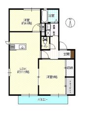 キャトルセゾン Gの間取り画像