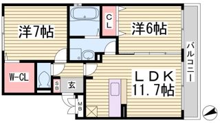 プロスペラールの間取り画像