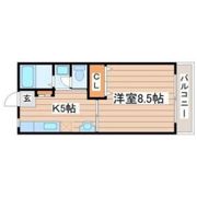わたなべハイツの間取り画像