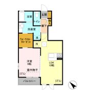 ガーデンハイツリリーフ Ⅱの間取り画像