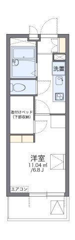 レオパレスラピスの間取り画像