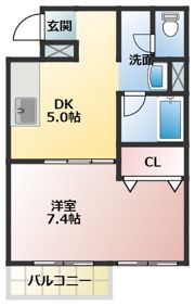 フェニックスコート順化の間取り画像