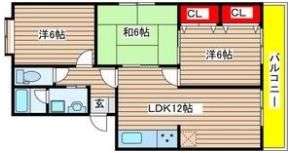 富士ハイツの間取り画像