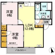 ディアコートA棟の間取り画像