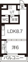IIU361の間取り画像