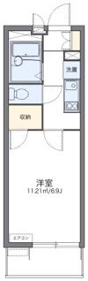 レオパレスボヌールの間取り画像