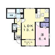 サンリットの間取り画像