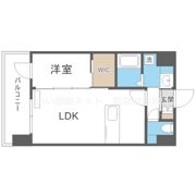 Alivis三国本町の間取り画像