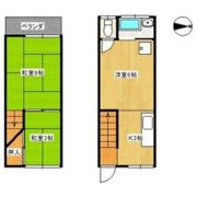 片山借家の間取り画像