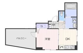 ジュネス海老江の間取り画像