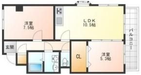 ペアシティーⅡの間取り画像