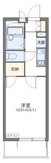 レオパレス並木の間取り画像