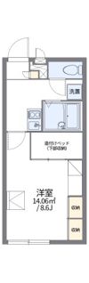 レオパレス向山Ⅰの間取り画像