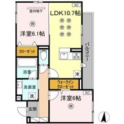 M&S RESIDENCE RIVERSIDEの間取り画像