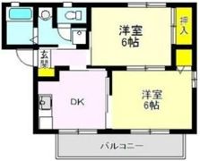 ヴィクトワールA棟の間取り画像