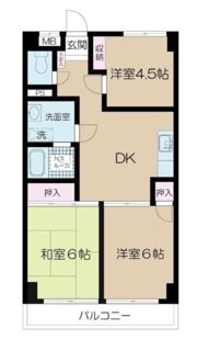 サンライト朝田の間取り画像