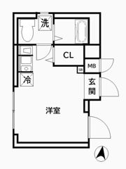 CREAL王子Southの間取り画像