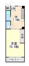 コーポ甲南の間取り画像
