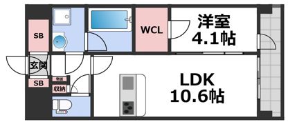 LA GRACE 千林大宮の間取り画像
